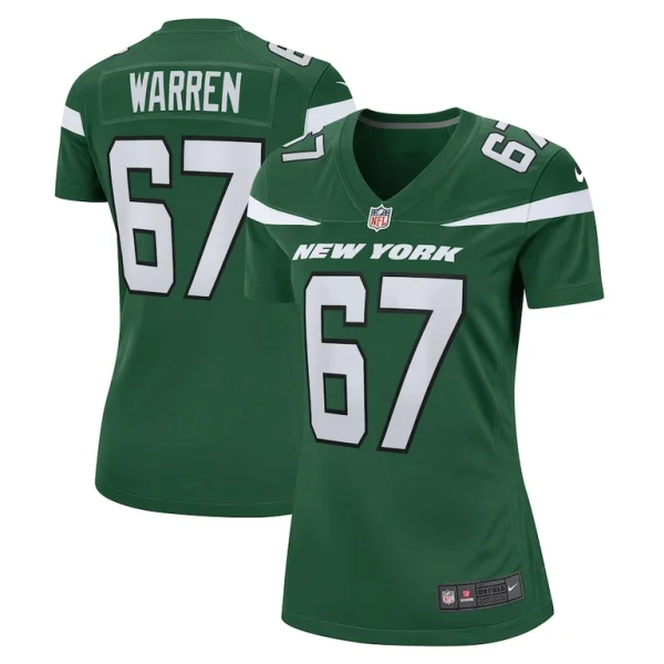 Carter warren new york jets nike womens game jersey Gotham green
