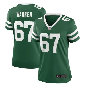 Carter warren new york jets nike womens team game jersey Legacy green