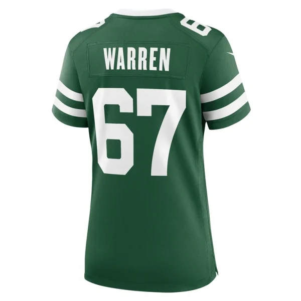 Carter warren new york jets nike womens team game jersey Legacy green L