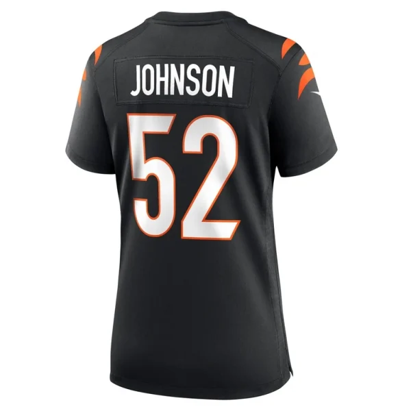 Cedric johnson cincinnati bengals nike womens game jersey Black L