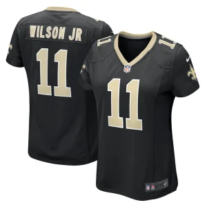 Cedrick wilson jr. new orleans saints nike womens game jersey Black