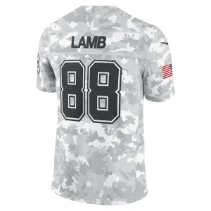 Ceedee lamb dallas cowboys nike 2024 salute to service limited jersey Arctic camo L