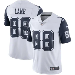 Ceedee lamb dallas cowboys nike 2nd alternate vapor limited jersey White