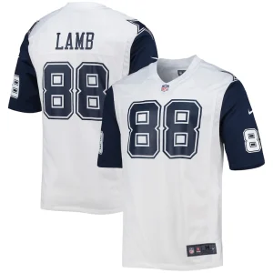 Ceedee lamb dallas cowboys nike alternate game jersey White