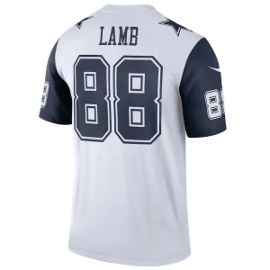 Ceedee lamb dallas cowboys nike alternate legend player performance top White L