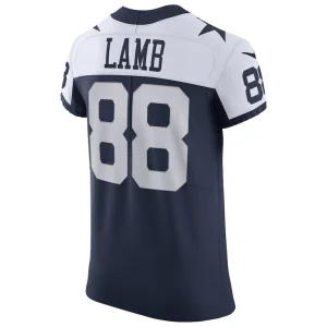 Ceedee lamb dallas cowboys nike alternate vapor elite jersey Navy 48