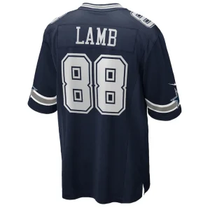 Ceedee lamb dallas cowboys nike game jersey Navy L