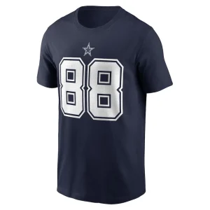 Ceedee lamb dallas cowboys nike player name number t shirt Navy M