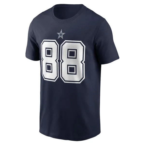 Ceedee lamb dallas cowboys nike player name number t shirt Navy M