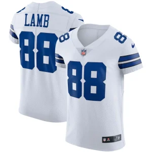 Ceedee lamb dallas cowboys nike vapor elite jersey White