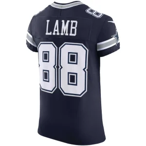Ceedee lamb dallas cowboys nike vapor f.u.s.e. elite jersey Navy 48