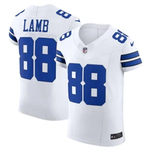 Ceedee lamb dallas cowboys nike vapor f.u.s.e. elite jersey White
