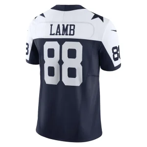 Ceedee lamb dallas cowboys nike vapor f.u.s.e. limited jersey Navy L