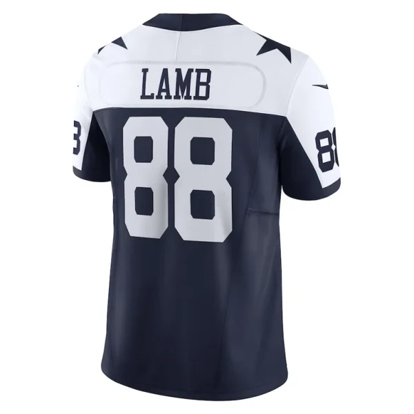 Ceedee lamb dallas cowboys nike vapor f.u.s.e. limited jersey Navy L