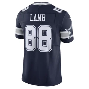 Ceedee lamb dallas cowboys nike vapor f.u.s.e. limited jersey Navy L