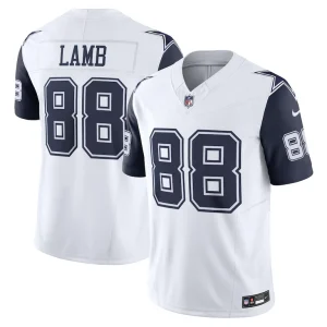 Ceedee lamb dallas cowboys nike vapor f.u.s.e. limited jersey White