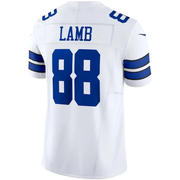Ceedee lamb dallas cowboys nike vapor f.u.s.e. limited jersey White L