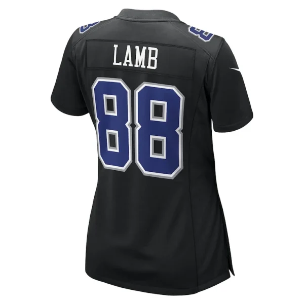 Ceedee lamb dallas cowboys nike womens fashion game jersey Carbon black L
