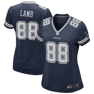 Ceedee lamb dallas cowboys nike womens game jersey Navy