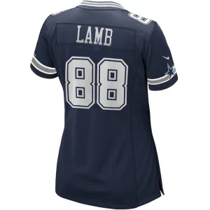 Ceedee lamb dallas cowboys nike womens game jersey Navy L