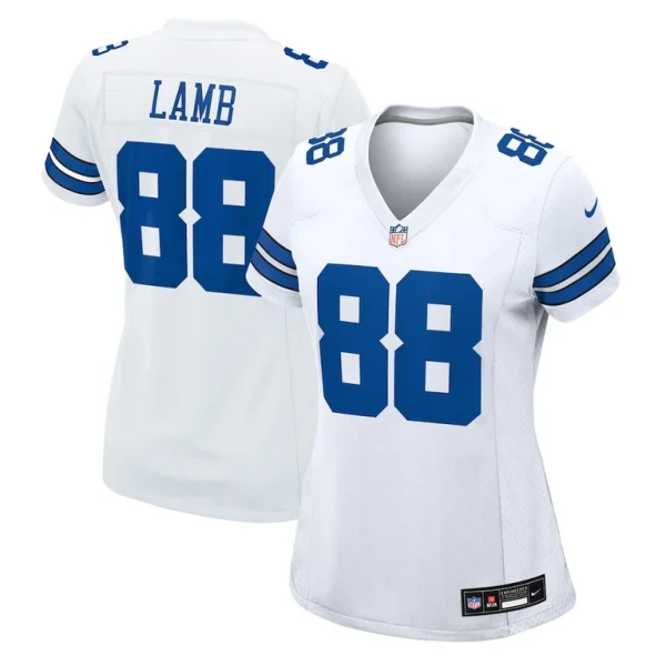 Ceedee lamb dallas cowboys nike womens game jersey White