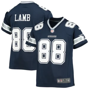 Ceedee lamb dallas cowboys nike youth player game jersey Navy