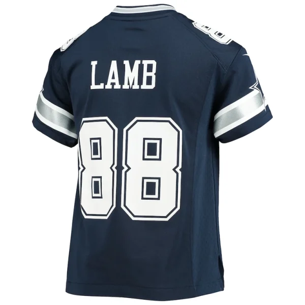 Ceedee lamb dallas cowboys nike youth player game jersey Navy Yth L