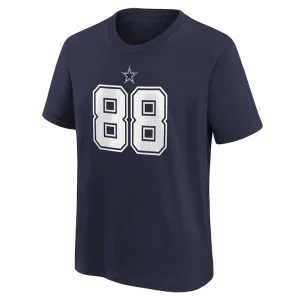 Ceedee lamb dallas cowboys nike youth player name number t shirt Navy Yth M