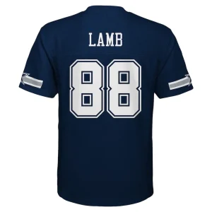 Ceedee lamb dallas cowboys youth replica player jersey Navy Yth L