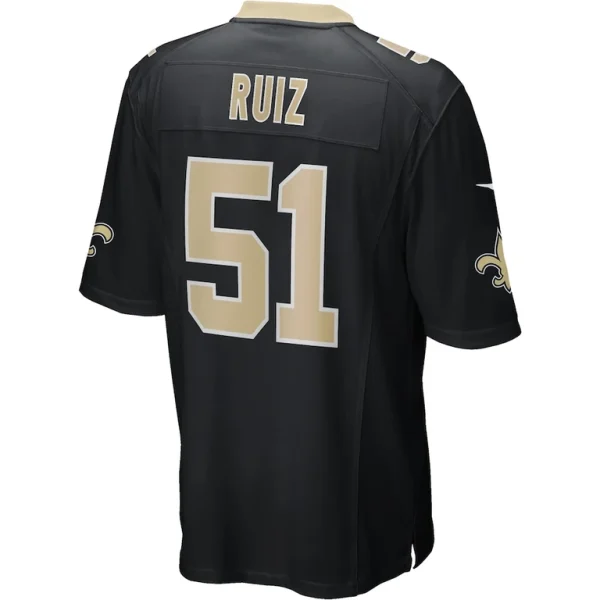 Cesar ruiz new orleans saints nike game jersey Black L