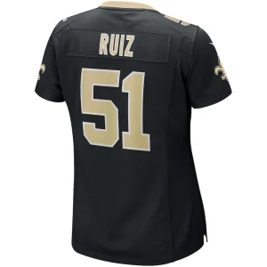 Cesar ruiz new orleans saints nike womens game jersey Black L