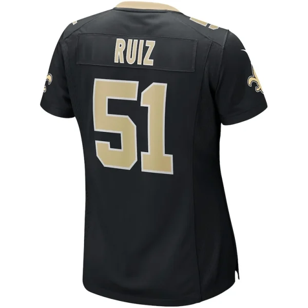 Cesar ruiz new orleans saints nike womens game jersey Black L