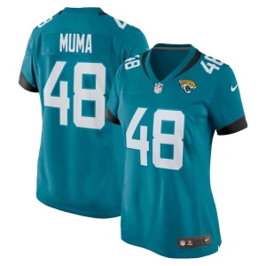 Chad muma jacksonville jaguars nike womens game jersey Teal