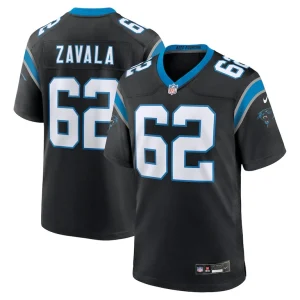 Chandler zavala carolina panthers nike game jersey Black