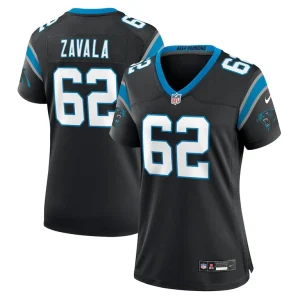 Chandler zavala carolina panthers nike womens game jersey Black