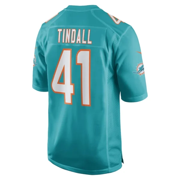 Channing tindall miami dolphins nike game player jersey Aqua L