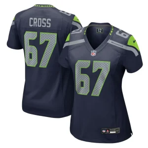 Charles cross seattle seahawks nike womens team game jersey College navy