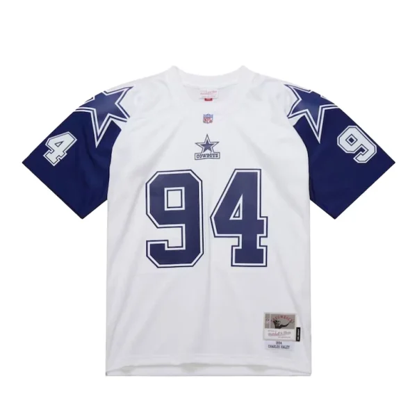 Charles haley dallas cowboys mitchell ness 1994 alternate legacy replica jersey White