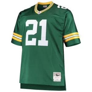 Charles woodson green bay packers mitchell ness big tall 2010 retired player replica jersey Green 3XB