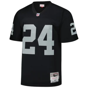 Charles woodson las vegas raiders mitchell ness legacy replica jersey Black M