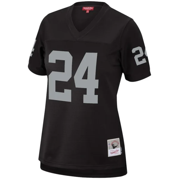 Charles woodson las vegas raiders mitchell ness womens legacy replica team jersey Black M