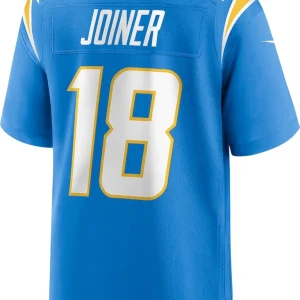Charlie joiner los angeles chargers nike game retired player jersey Powder blue L