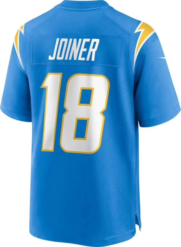Charlie joiner los angeles chargers nike game retired player jersey Powder blue L