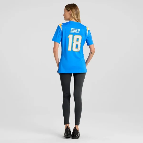 Charlie joiner los angeles chargers nike womens game retired player jersey Powder blue 2XL