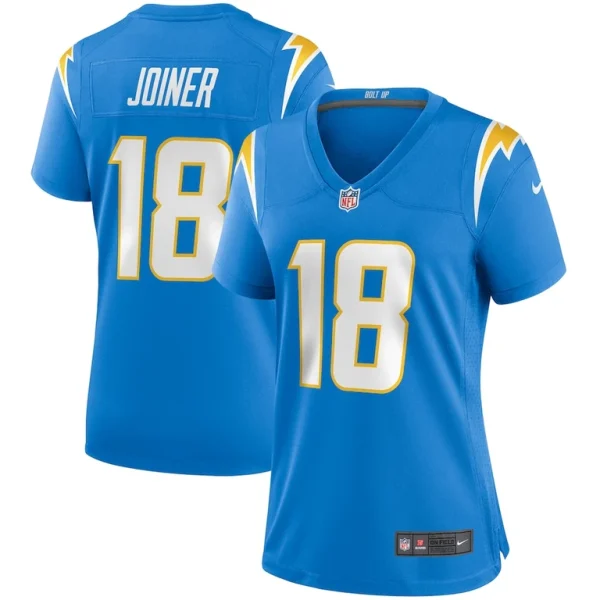 Charlie joiner los angeles chargers nike womens game retired player jersey Powder blue