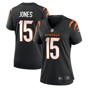 Charlie jones cincinnati bengals nike womens team game jersey Black