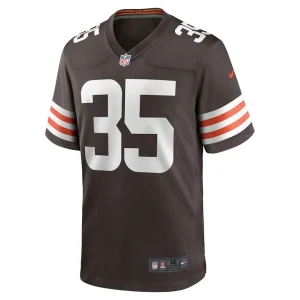 Charlie thomas cleveland browns nike team game jersey Brown M