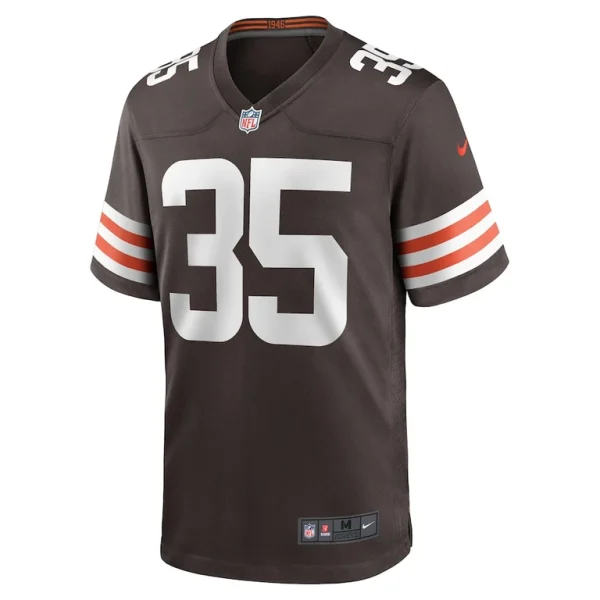 Charlie thomas cleveland browns nike team game jersey Brown M