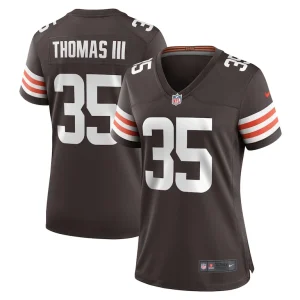 Charlie thomas cleveland browns nike womens team game jersey Brown