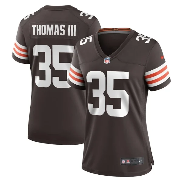 Charlie thomas cleveland browns nike womens team game jersey Brown